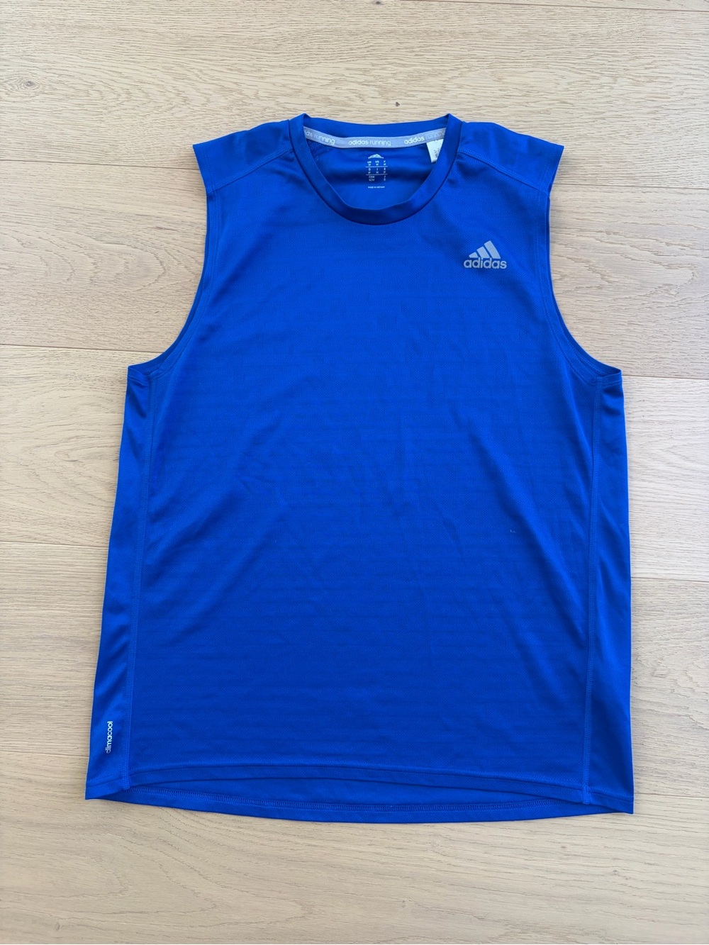 adidas Royal Blue Men's Sleeveless Training Top